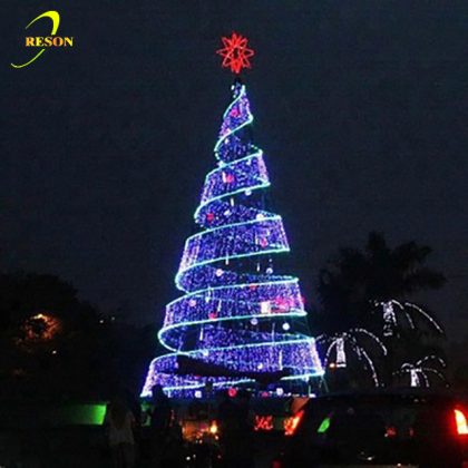 Glorious Waterproof Christmas Display Motif Led Giant Cone Tree Lights