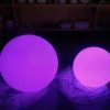 Factory Customization Holiday 3d outdoor hanging led light balls - 图片 3