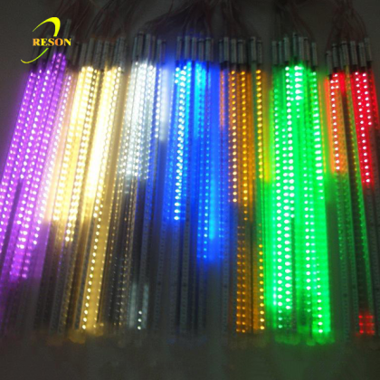 Double Side Led Meteor Holiday Decoration Lights