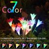 Home Courtyard Decoration Solar Flower Lights Garden Outdoor Solar Flower Light - 图片 4