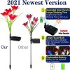 Home Courtyard Decoration Solar Flower Lights Garden Outdoor Solar Flower Light - 图片 6