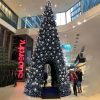 2025 Year New Product Large Outdoor Waterproof PVC Christmas Tree with LED Lights Decorated Big Christmas Tree - 图片 5
