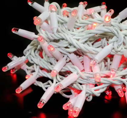 2025 New Product Waterproof Outdoor Christmas LED Light Strings Decorative String Lights for Festive Outdoor Decorations