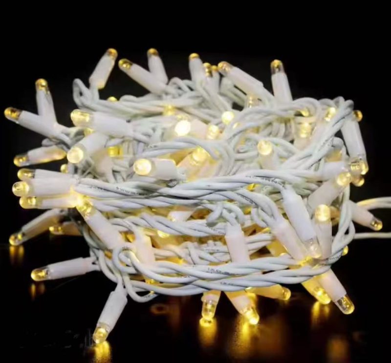 2025 New Product Waterproof Outdoor Christmas LED Light Strings Decorative String Lights for Festive Outdoor Decorations - 图片 5