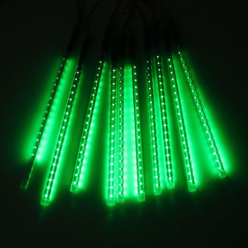 2025 New Product Meteor Lights Tube Waterproof LED Lights Falling Rain Fairy Lights for Christmas Wedding Party Trees House Garden - 图片 5