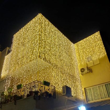 2025 New Product High Quality Interior Festive Decor Fairy Star Led Curtain Lights
